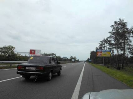 Billboard A in Kiev roads, 6х3  Dniprovs'ke sose, trasa N-01 "Kiiv-Znam'anka", km 35+620 pravo, za 500m do z/d stancii, cerez 800m pisla povorotu na s. Novi Bezradici Photo 1