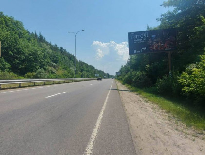 Billboard A in Vishgorod, 6х3  м. Вишгород, траса Р-69 "Київ-Вишгород-Десна", км 19+800 ліво, через 550м після повороту на вул. Яблунева, через 1.1км після АЗС WOG Photo 1