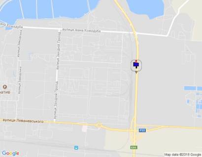 Billboard A in Bila Tserkva m. Bila Cerkva, trasa M-05 Kiiv-Odesa, km 85+975 pravo, cerez 795m pisla povorotu na st. Ivana Kozeduba, za 820m do rozv'azki ta povorotu na st. Levanevs'kogo, verh scheme