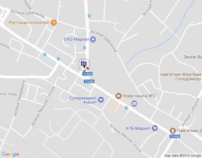 Prismatron, Prism B in Vasylkiv m. Vasil'kiv, st. Dekabristiv 1-A, perehresta z st. Grusevs'kogo, klumba, zi storoni st. Grusevs'kogo - 308428 scheme