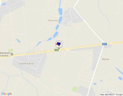 Billboard B in Mriya, 6х3  s. Mria, trasa M-06 "Kiiv-Cop" (Zitomir), km 30+100 pravo, za 450m do "Camper group" scheme