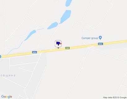 Billboard A in Gurivshchyna, 6х3  s. Gurivsina, trasa M-06 "Kiiv-Cop" (Zitomir), km 30+350 pravo, v'izd v s. Gurivsina, cerez 700m pisla "Camper group" scheme