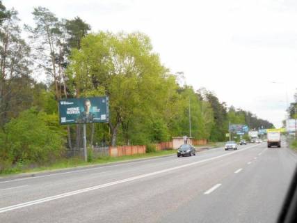 Billboard B in Gostomel, 6х3  смт. Гостомель, траса М-07 "Київ-Ковель", км 21+800 право, навпроти СТО Автопрофі Photo 1