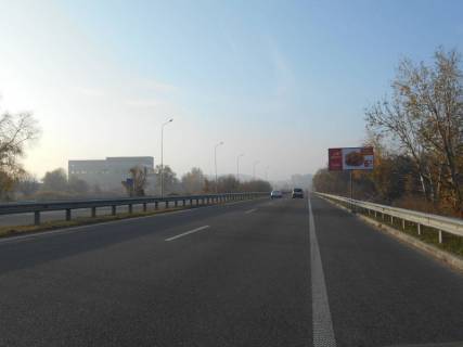 Billboard A in Obukhiv km. 42+200 pravoruc(N-01 Kiiv-Znamanka) ;  Na povoroti do TOV Interfom Photo 1