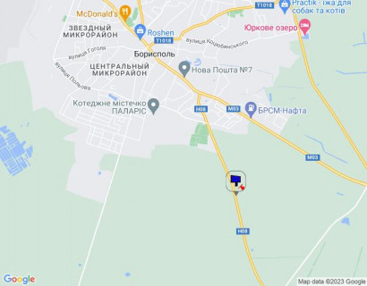 Billboard A in Boryspil, 6х3  Черкаська траса, траса Н-08 "Бориспіль-Дніпро-Запоріжжя", км 2+300 ліво, в'їзд в м. Бориспіль з Дніпра (Переяслава) scheme