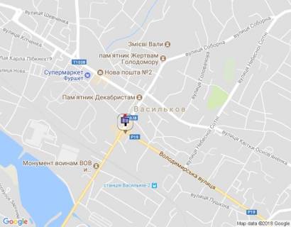 Prismatron, Prism A in Vasylkiv m. Vasil'kiv, kut st. Volodimirs'koi i st. Sobornoi, navproti SIL'̱PO - 308443 scheme