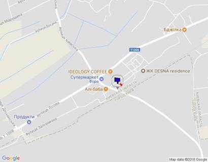 Billboard A in Zim'e, 6х3  s.Zazim'a, st.Kiivs'ka, pered perehrestam z st.Lisova, v'izd z boku Brovars'kogo prospektu scheme