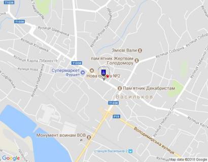 Citylight B in Vasylkiv m. Vasil'kiv, st. Grusevs'kogo, 13, Ukrtelekom scheme