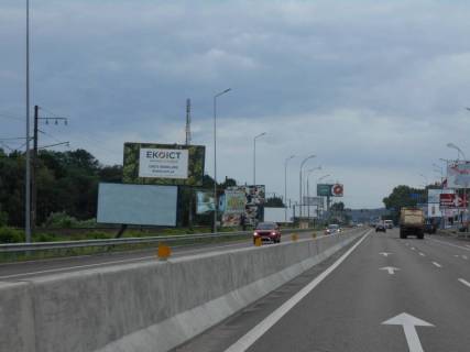 Billboard B in Lisniki (Kiev region), 6х3  Dniprovs'ke sose, trasa N-01 "Kiiv-Znam'anka", km 20+550 livo, navproti magazinu "Fora", za 250m do povorotu na s. Lisniki ta magazinu ATB, verh Photo 1