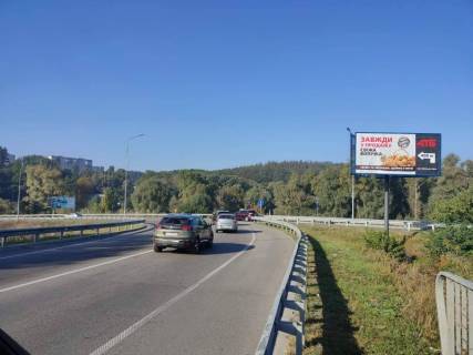 Billboard B in Obukhiv, 6х3  m. Obuhiv, pravo, viizd z m. Obuhiv v storonu Kieva (Obuhova) Photo 1