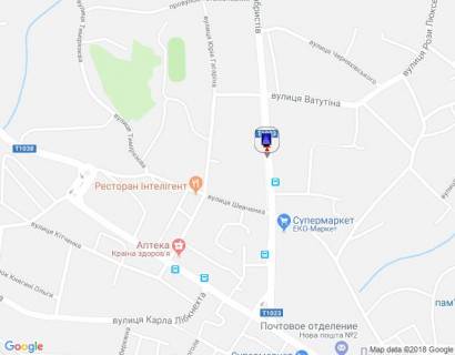 Citylight B in Vasylkiv m. Vasil'kiv, st. Dekabristiv, 9 - golovna rozv'azka mista, kafe "Lasosi"  scheme