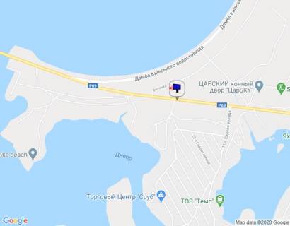 Billboard A in Khotnivka, 6х3  с. Хотянівка, траса Р-69 "Київ-Вишгород-Десна", км 2+550 право, в'їзд в Хотянівку, біля садового центру JACARANDA, за 750м до Sobi Club scheme