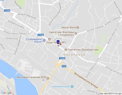 Citylight B in Vasylkiv m. Vasil'kiv, st. Grusevs'kogo, 9-13, povorot do TC Passaz scheme