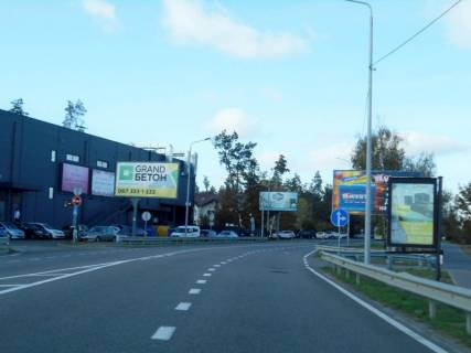 Billboard B in Gostomel, 6х3  м. Гостомель, вул. Свято-Покровська, навпроти № 32, перед ЖК "Чеський Двір", парковка Фора, KFC Photo 1