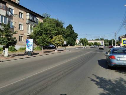 Citylight B in Vasylkiv, 1,2х1,8  m. Vasil'kiv, st. Grusevs'kogo, 2, cerez 100m pisla viddilenna PUMB ta avtobusnoi zupinki, cerez 150m pisla Vasil'kivs'kogo Mis'krajonnogo centru zajnatosti, cerez 200m pisla magazinu "Sil'po" ta "COMFY", cerez 300m pisla povorotu na st. Gogola, Photo 1