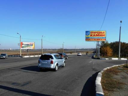 Billboard A in Odessa, 3х6  Ovidiopol'skaa doroga - s 7 km (most) (A) Photo 1