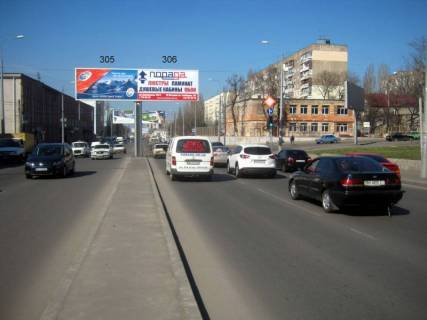 Billboard A in Odessa, 3х6  st. Balkovskaa, 126a - Mel'nickaa (k Avtovokzalu) (sprava) Photo 1