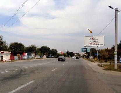 Billboard A in Odessa, 3х6  Uznaa doroga - Kryzanovka , na Riv'eru (14+600) (A) Photo 1