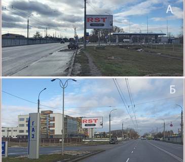 Billboard B in Cherkasy, 3в*6ш  вул. Смілянська, р-н база "ОПС" Photo 1