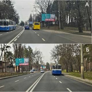 Billboard A in Cherkasy, 6*3  st. Dahnivs'ka (park Sosnovij bir) Photo 1