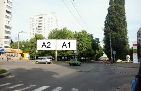 Billboard A in Cherkasy, 3в*6ш  bst. Sevcenka - st.Kobzars'ka Photo 1