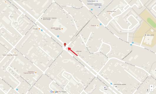 Prismatron, Prism A in Cherkasy, 3в*6ш  bst. Sevcenka - st. B. Hmel'nic'kogo   (v centr) (prizmatron) - 287347 scheme