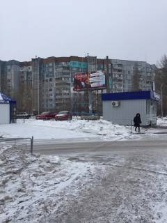 Billboard B in Cherkasy, 3в*6ш  st. Gagarina, ( na AZS "UKRNAFTA") Photo 1
