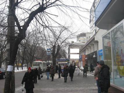 Billboard A in Cherkasy, 3в*6ш  bst. Sevcenka, 256 (fasad bila TC Tranzit), verhnij Photo 1