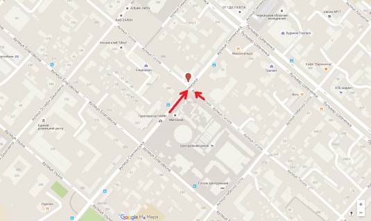 Prismatron, Prism A in Cherkasy, 3в*6ш  st. Smilans'ka - st. Gogola (prizmatron) - 287360 scheme