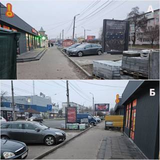 Citylight B in Cherkasy, 1.2ш*1.8в  вул. Чорновола 156 (ринок) Photo 1