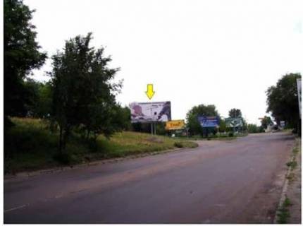 Billboard B in Cherkasy, 3в*6ш  Zolotonis'ke sose, viizd v mista (pered pereizdom Lisova prosika)  Photo 1