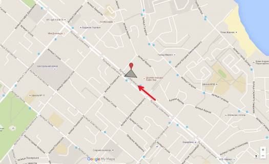 Prismatron, Prism A in Cherkasy bst. Sevcenko, 249 (vozle D/K Druzba narodov) prizmatron - 279023 scheme