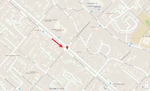 Prismatron, Prism A in Cherkasy, 3в*6ш  bst. Sevcenka - st. B. Hmel'nic'kogo ( vid centru)(prizmatron)  - 287351 scheme