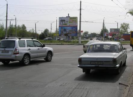 Billboard A in Kropyvnytskyi (Kirovograd) st.Korolenko, stela na transportnomu koli Photo 1