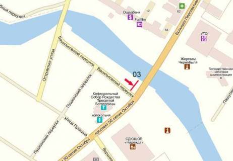 Billboard B in Kropyvnytskyi (Kirovograd), 3х6  prov. Vasilivs'kij/st.V.Perspektivna  scheme