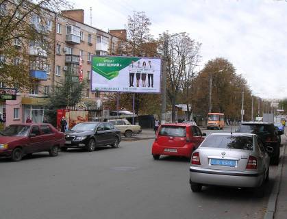 Billboard A in Kropyvnytskyi (Kirovograd), 3х6  st.Sevcenka/st.V.Perspektivna Photo 1