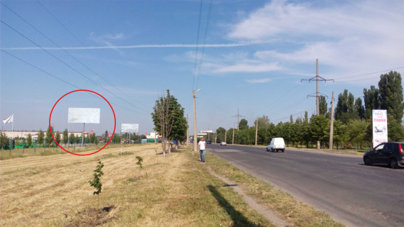 Billboard B in Kropyvnytskyi (Kirovograd), 3х6  st.Persa Vistavkova (st.Murmans'ka) Photo 1
