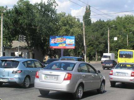 Billboard A in Kropyvnytskyi (Kirovograd), 3х6  st. Evgena Cikalenka (st. Medvedeva) Photo 1