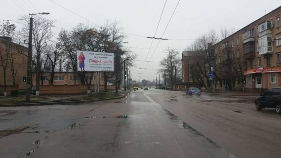 Billboard B in Kropyvnytskyi (Kirovograd) pr-t Vinnicenko/st.Sul'ginih (Kalinina) Photo 1