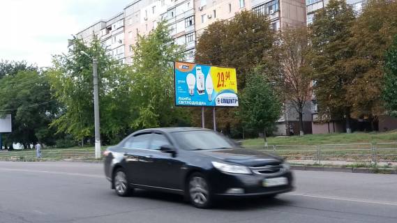 Billboard A in Kropyvnytskyi (Kirovograd), 3х6  st. Vokzal'na (st.Zovtnevoi Revolucii)  Photo 1