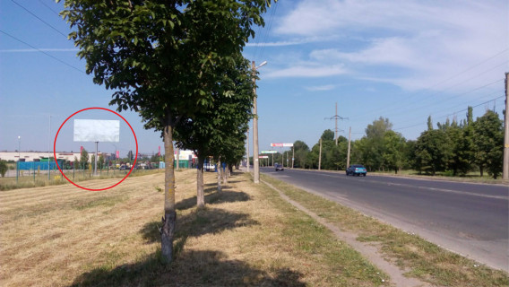 Billboard B in Kropyvnytskyi (Kirovograd), 3х6  st.Persa Vistavkova (st.Murmans'ka) Photo 1