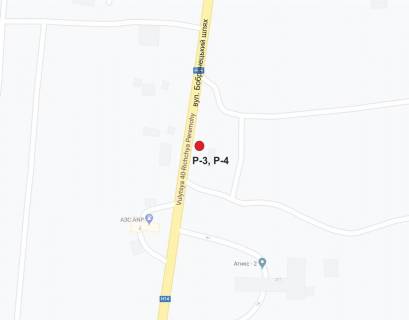 Billboard A in Kropyvnytskyi (Kirovograd) st. Bobrinec'kij slah (40ricca Peremogi) scheme