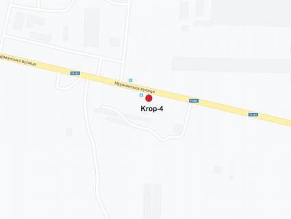 Billboard B in Kropyvnytskyi (Kirovograd) st.Persa Vistavkova (st.Murmans'ka) scheme