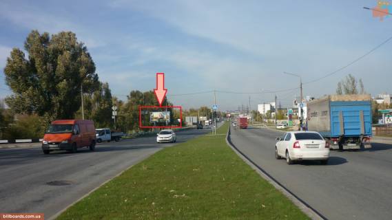 Billboard B in Zaporizhzhya Nabereznaa_povorot na "Volnu" Photo 1