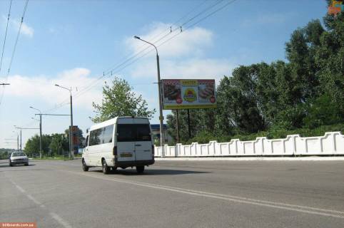 Billboard A in Zaporizhzhya, 3х6  Novokuzneckaa-AZS Ukrnafta Photo 1