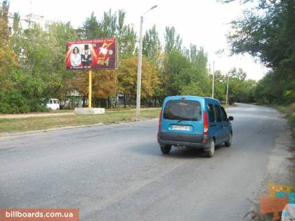 Billboard B in Zaporizhzhya, 3х6  Ural'skaa 48a Photo 1