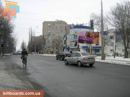 Billboard A in Zaporizhzhya, 3х6  Dneprovskoe sosse_Dudykina Photo 1