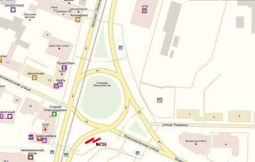 Prismatron, Prism + in Zaporizhzhya, 3х6  av.Sobornyj_avtovokzal - 305965 scheme