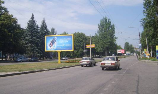 Billboard A in Zaporizhzhya, 3х6  Kosmiceskaa-Vostocnaa (v gorod) Photo 1