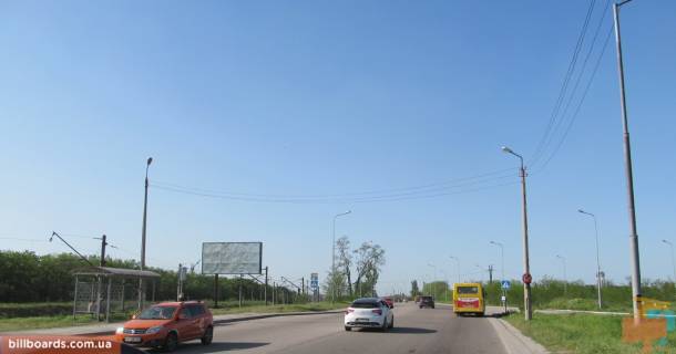 Billboard B in Zaporizhzhya, 3х6  o. Hortica_st. Seci_ostanovka Photo 1